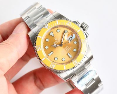 Replica Vintage ROLEX Submariner 904L Steel  3135 Movement Man and Lady Watch